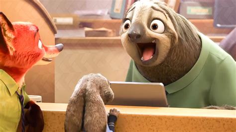 sloth laughing zootopia|Flash The Sloth Laughing Scene .